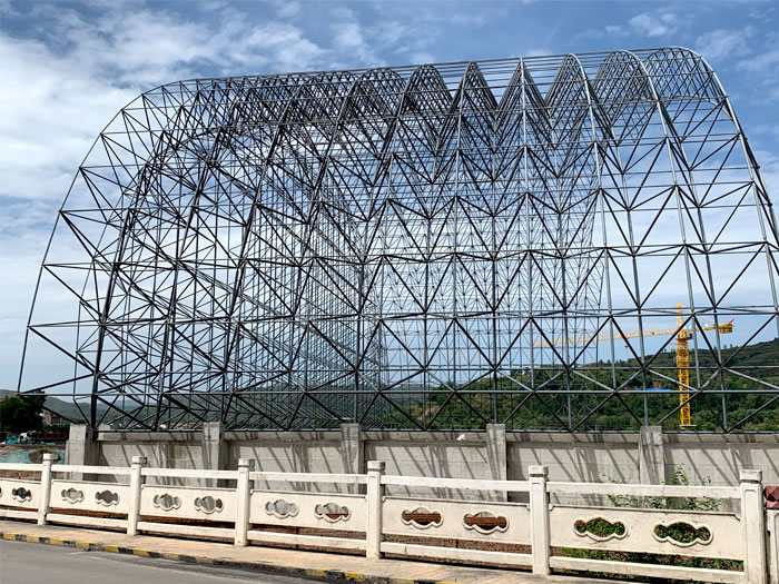 开远山寨矿储煤棚网架